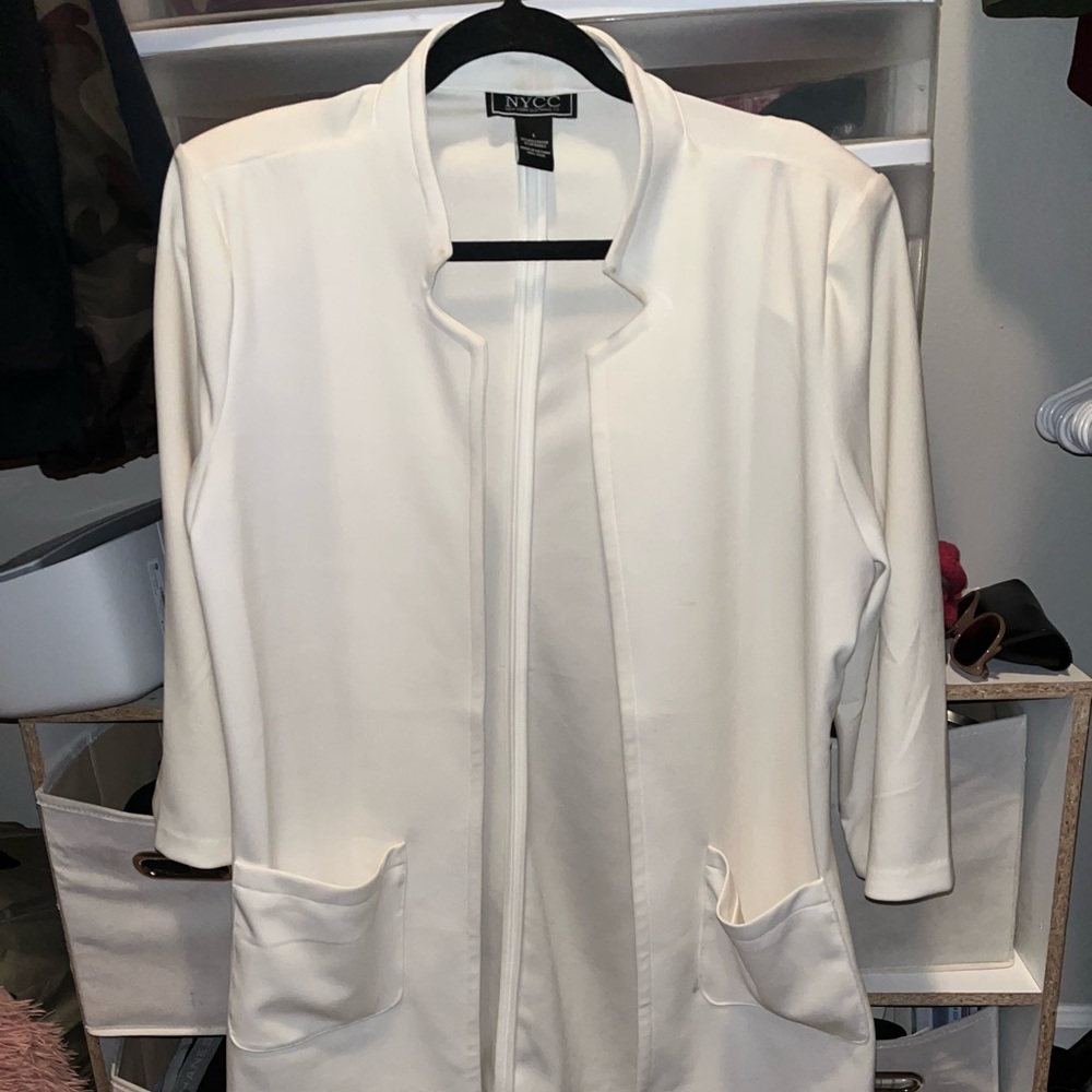 trench style blazer